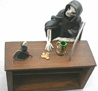 Death skipped lunch, but took a short coffee break this afternoon during a busy day for the Grim Reaper.