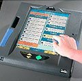 Allegheny County's purchase of 4,700 touch-screen voting machines today for $12 million immediately prompted a federal lawsuit that warns the change could result in bedlam.