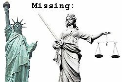 Lady Liberty, left, and Lady Justice, right, have been missing many years now. If found, please have them report to both Pennsylvania and Washington, D.C., where their absence has been keenly felt.